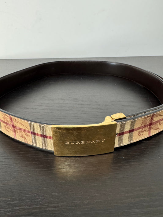Burberry Classic Monogram Belt