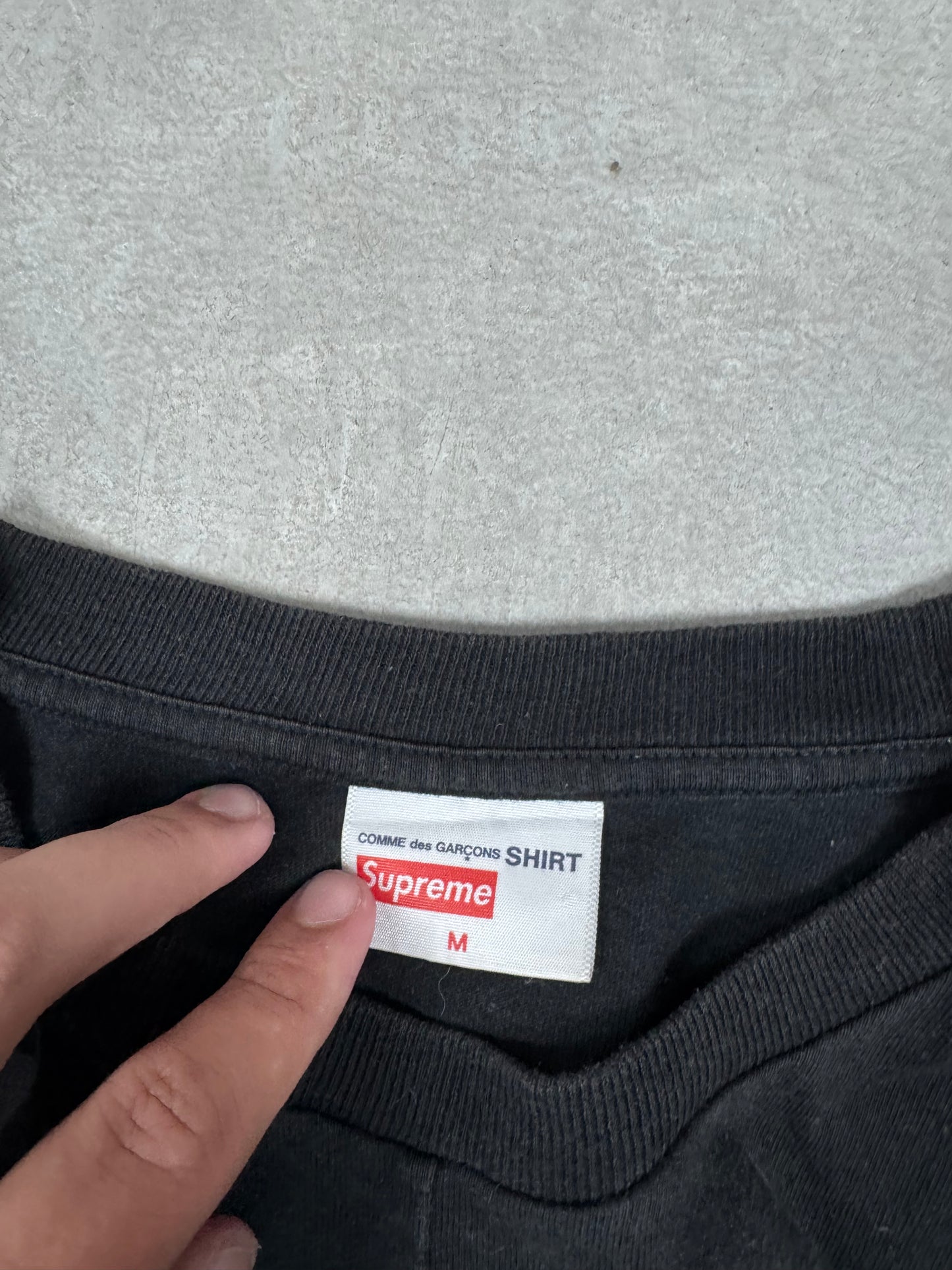 Supreme x Comme Des Garçons Tee Shirt (M)