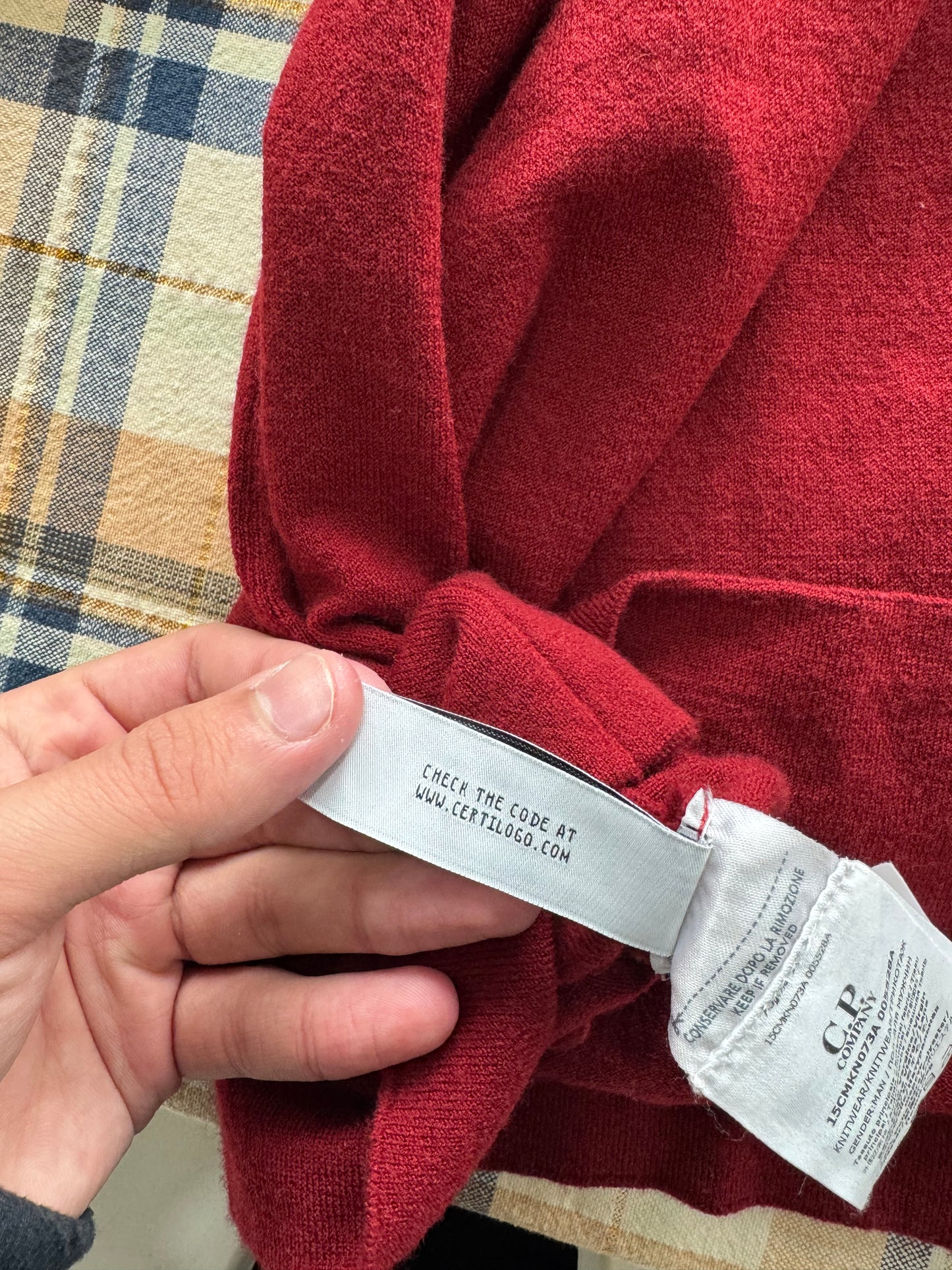 CP Company Quarter Zip (S)