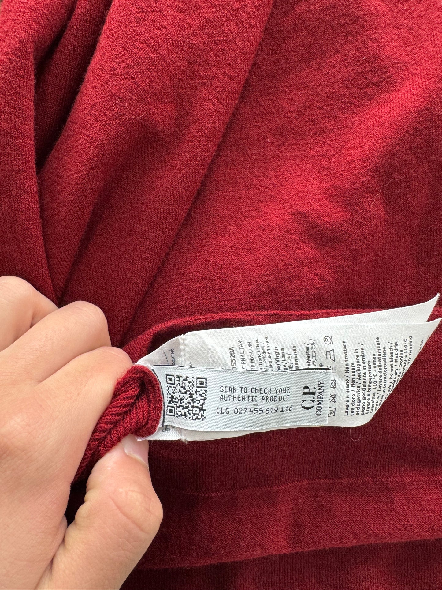 CP Company Quarter Zip (S)