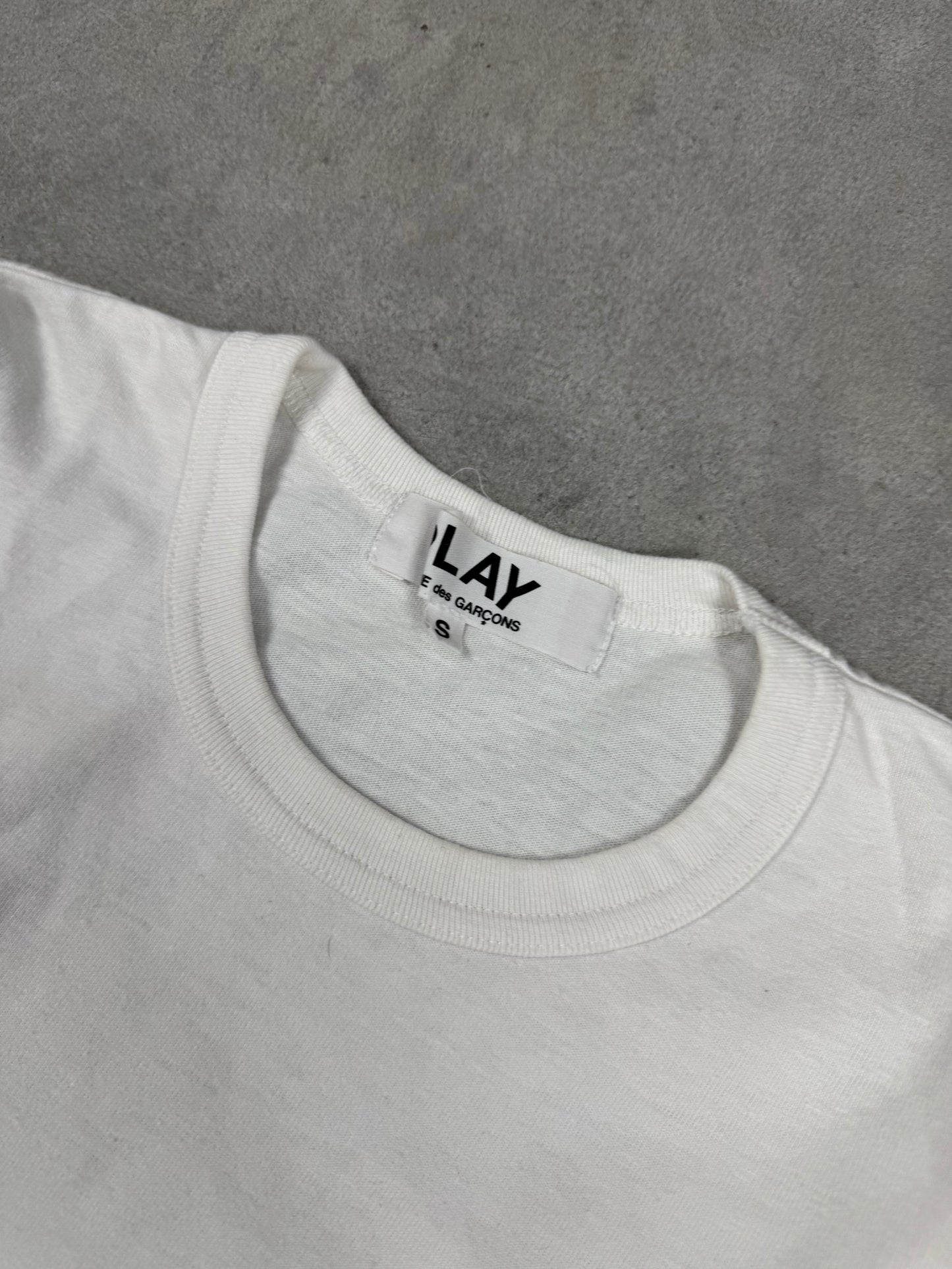 Comme Des Garçons (CDG) Long Sleeve White (S)