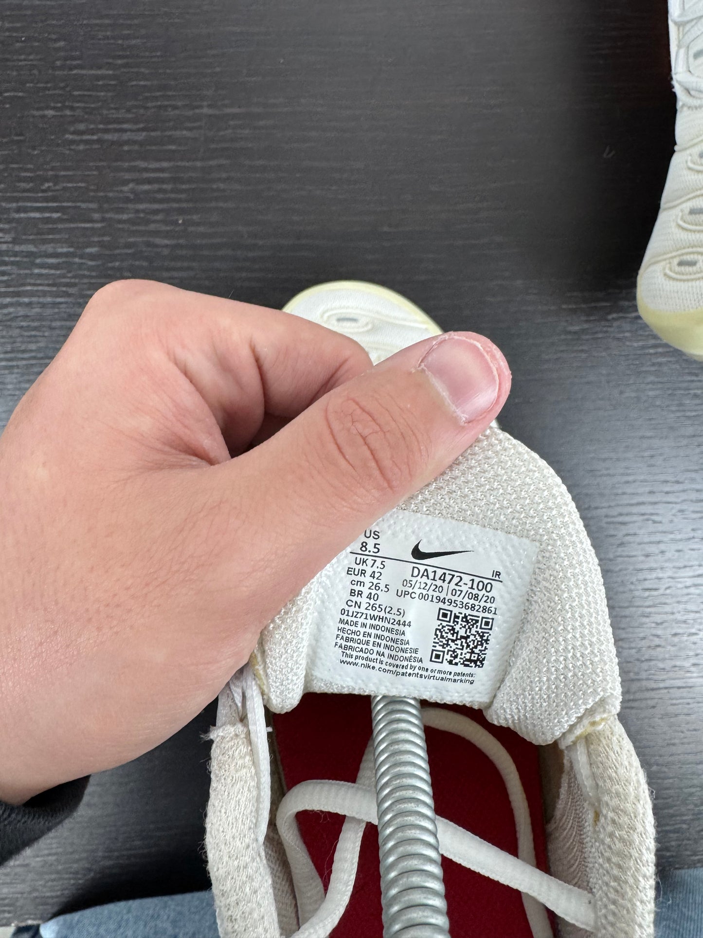 Nike Tn x Supreme White (42)