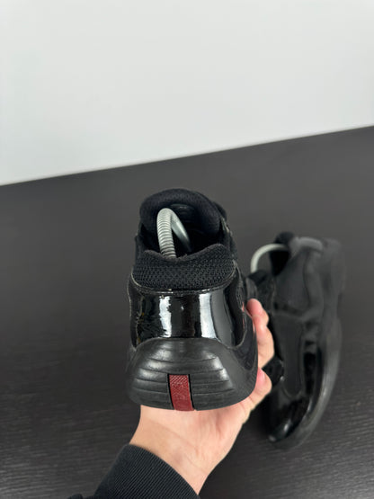 Prada American Cup Black Shiny (42,5)
