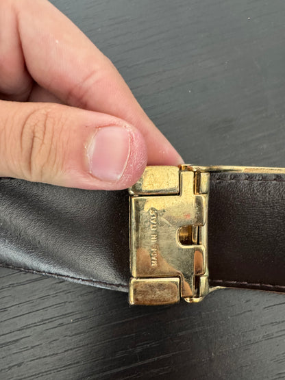 Burberry Classic Monogram Belt
