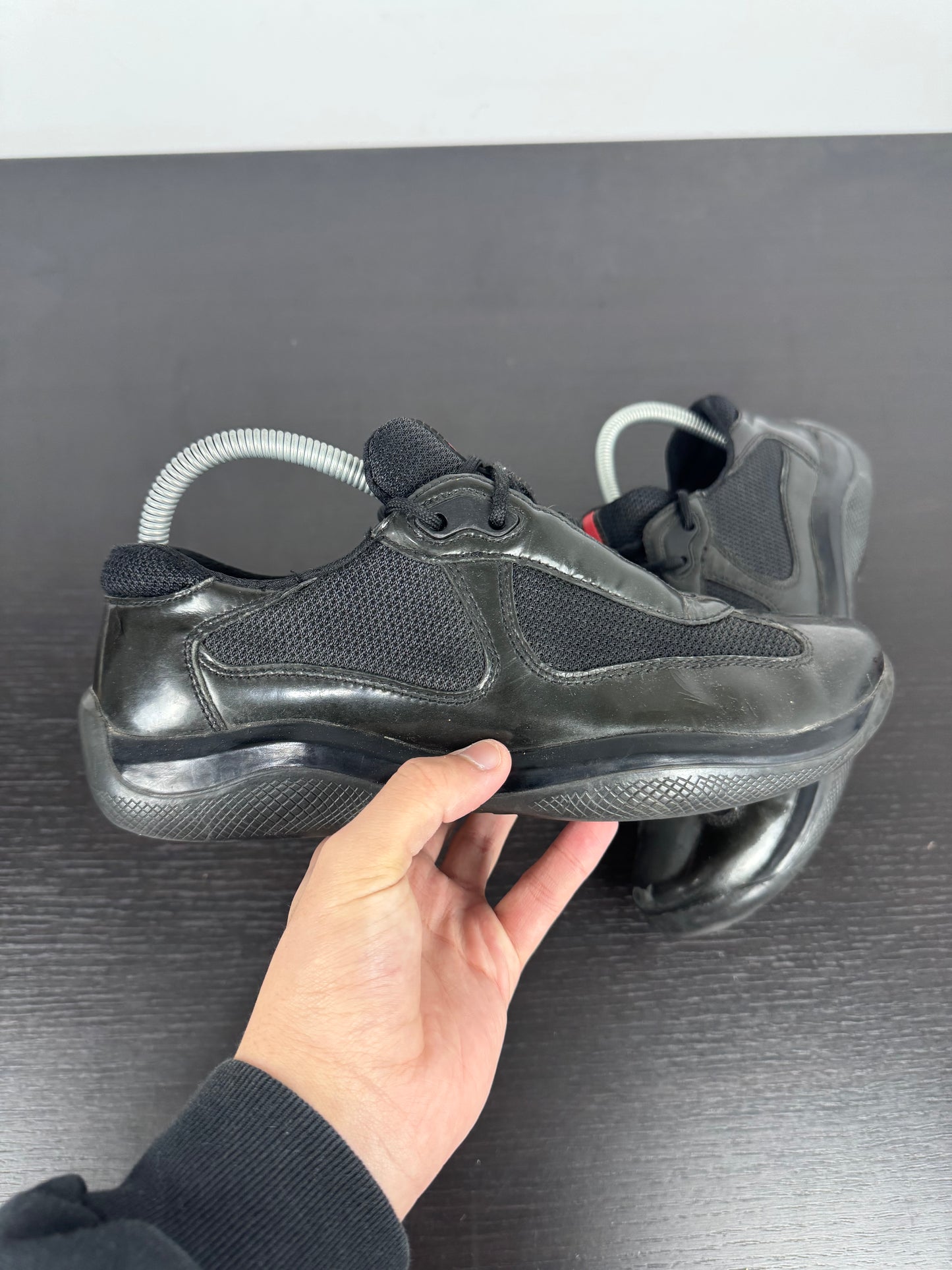 Prada American Cup Black Shiny (40)