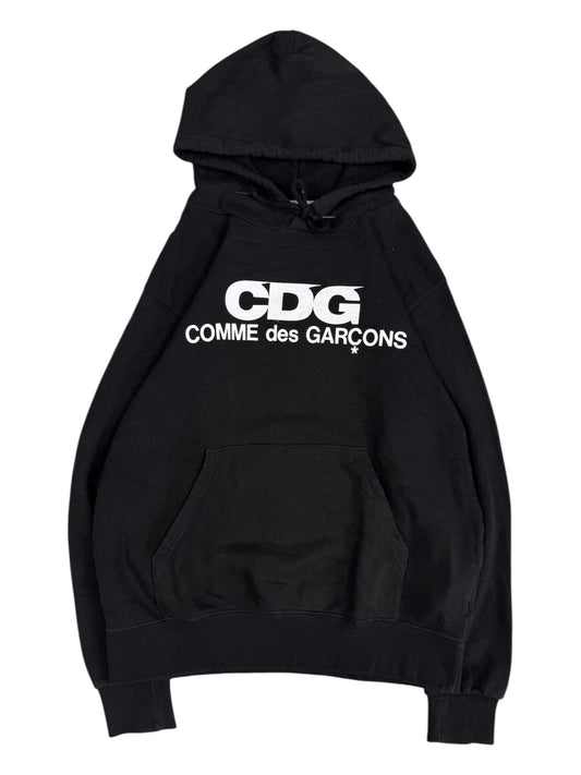 Comme Des Garçon (CDG) Hoodie Black (M)