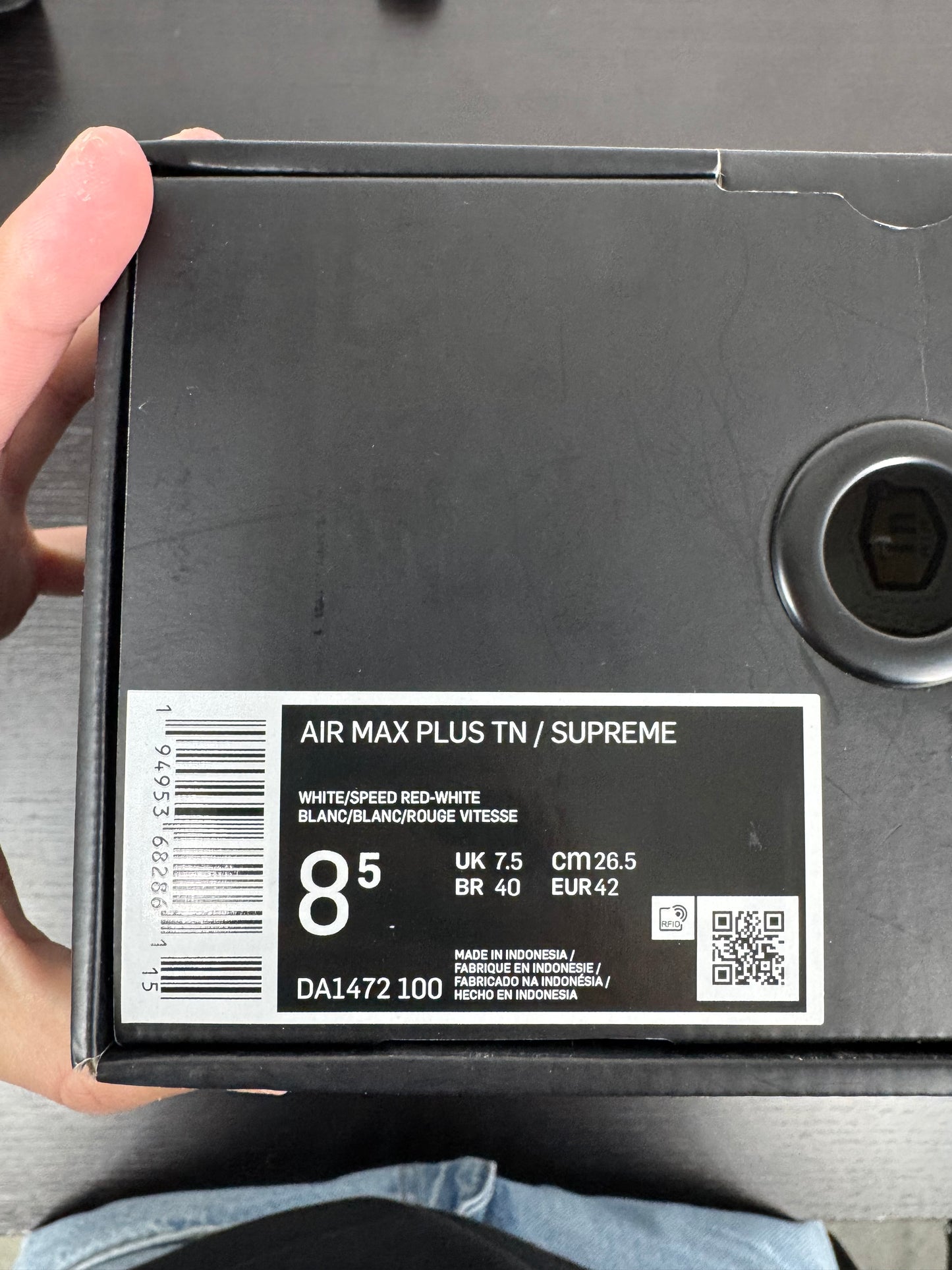 Nike Tn x Supreme White (42)