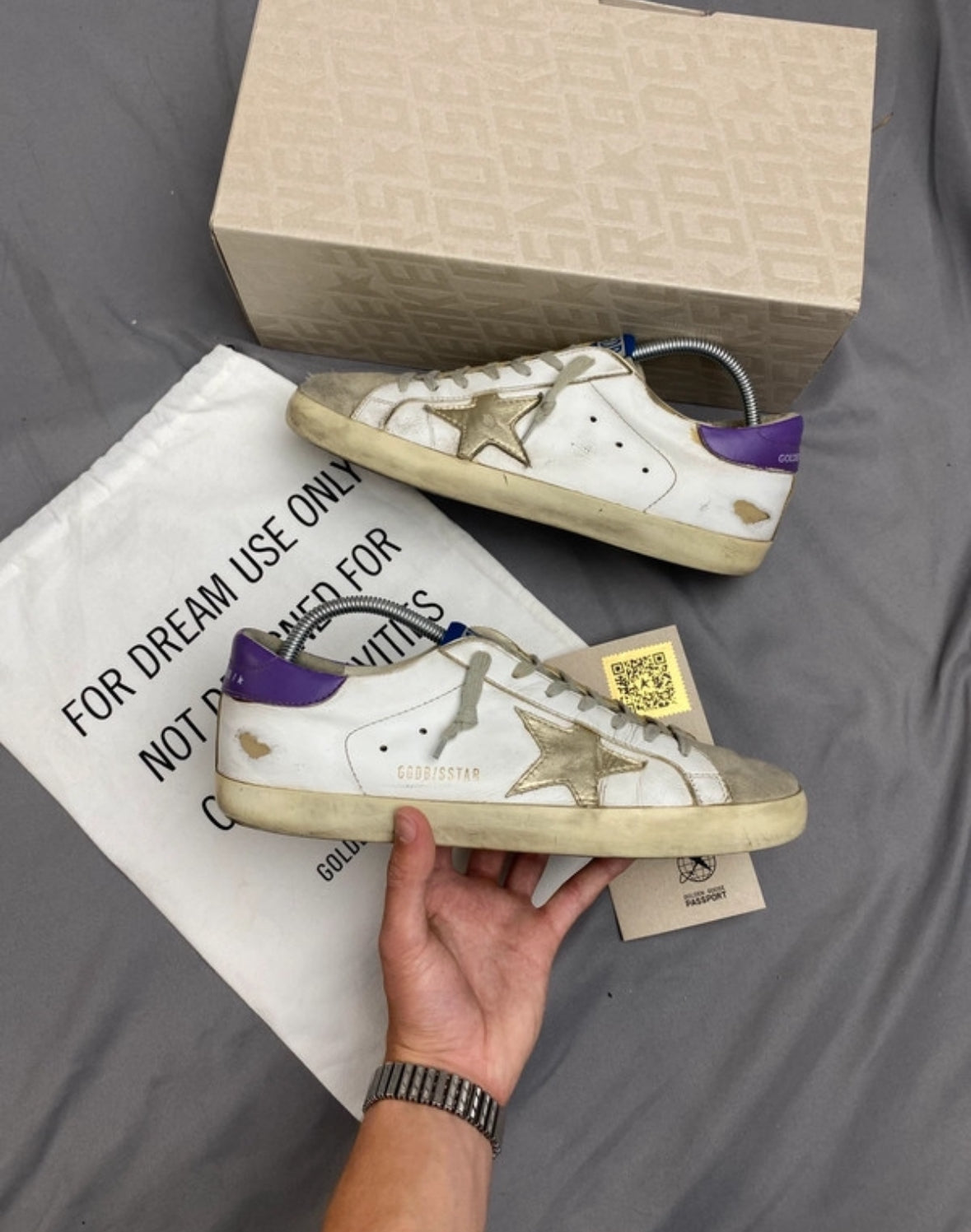 Golden Goose Superstar Purple (42)