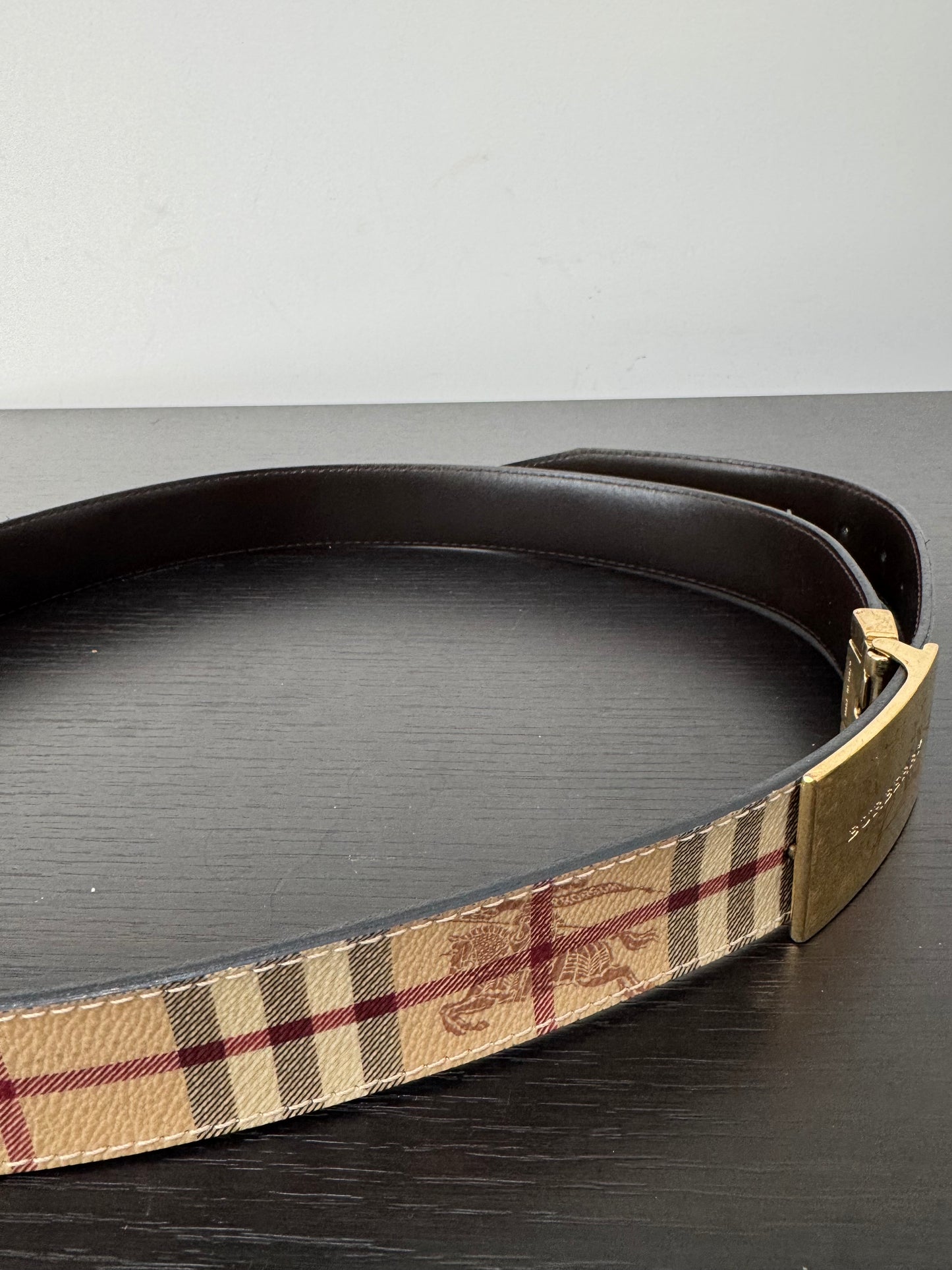 Burberry Classic Monogram Belt