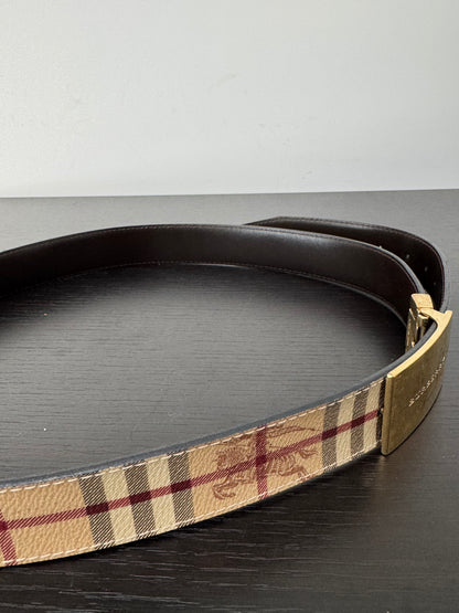 Burberry Classic Monogram Belt