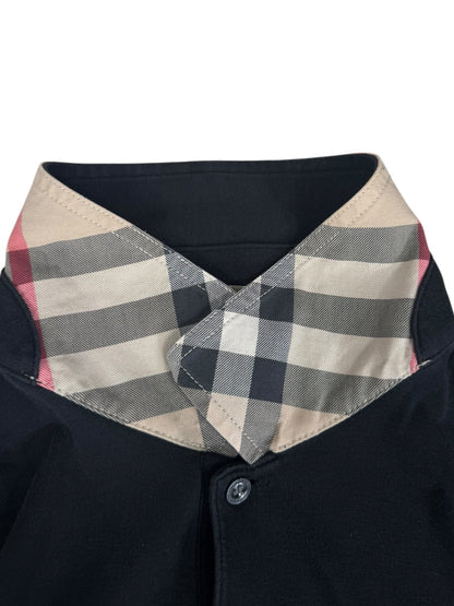 Burberry Long Sleeve Polo Shirt (L)