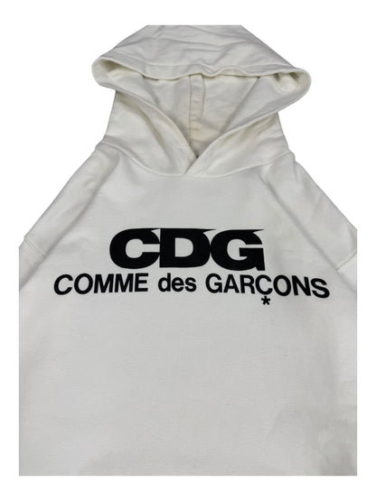 Comme Des Garçon (CDG) Hoodie White (L)