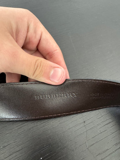 Burberry Classic Monogram Belt