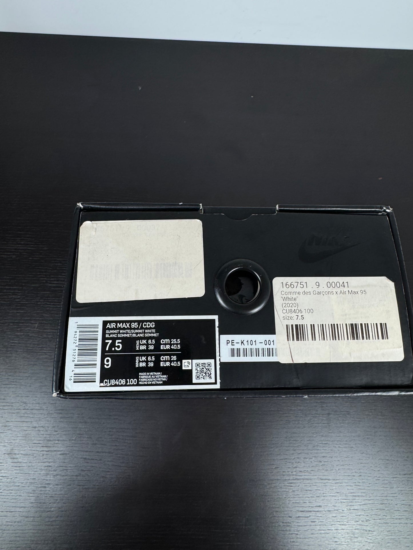 Nike Air Max 95 x CDG White (40,5)