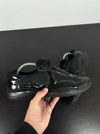 Prada American Cup Black Shiny (42,5)