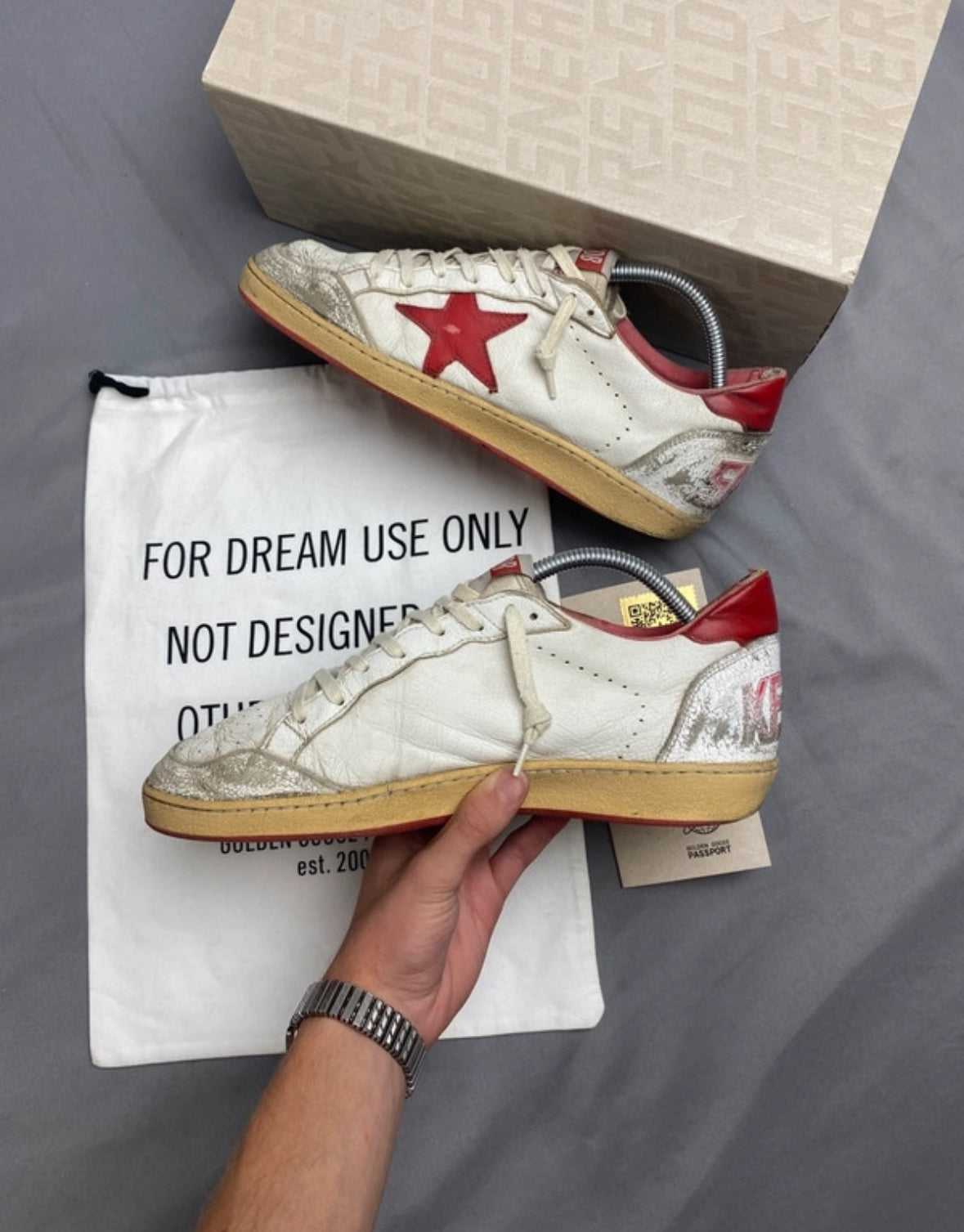 Golden Goose BallStar Red (42)