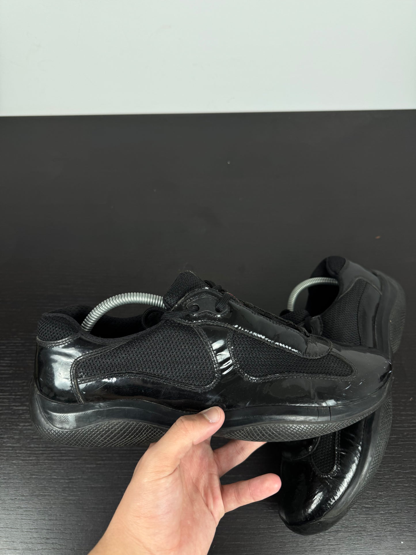 Prada American Cup Black Shiny (43)