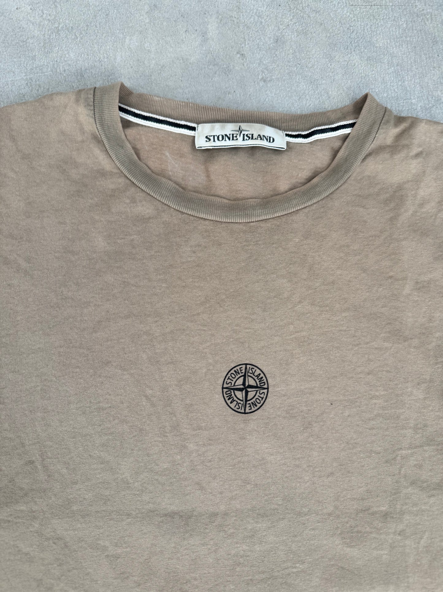 Stone Island Tee Brown (M)