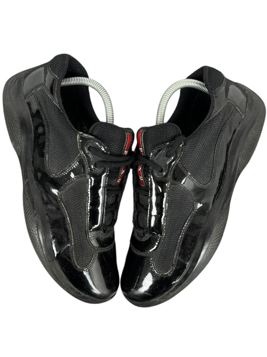 Prada American Cup Black Shiny (42,5)