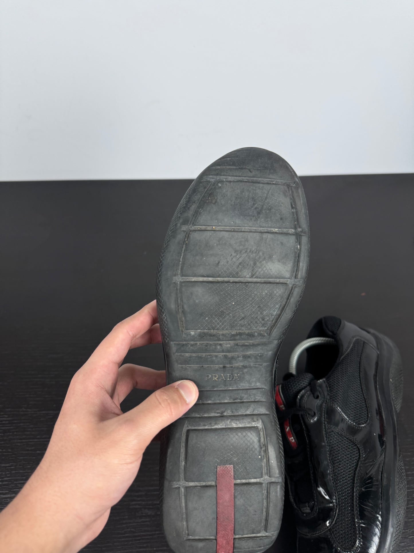 Prada American Cup Black Shiny (43)