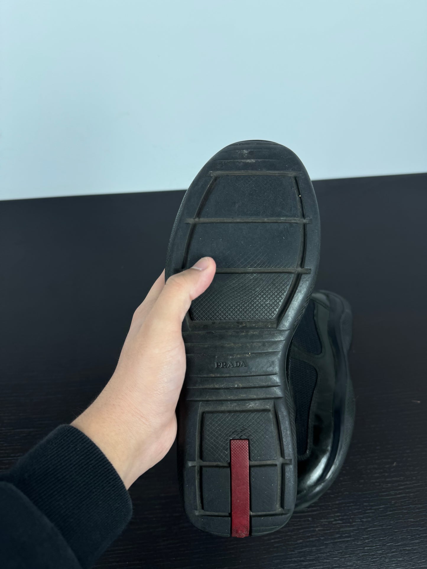 Prada American Cup Black Shiny (40)