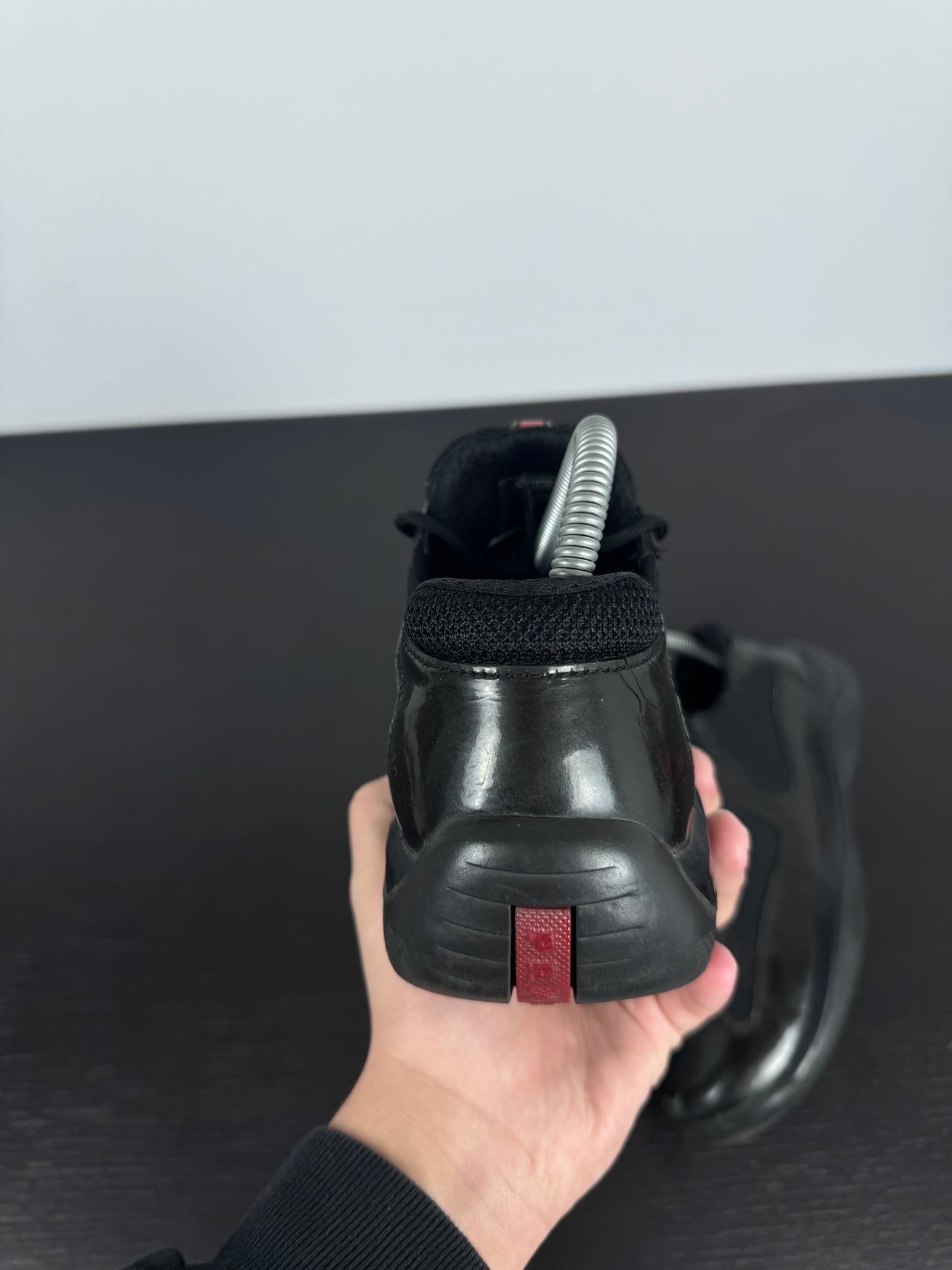 Prada American Cup Black Shiny (40)