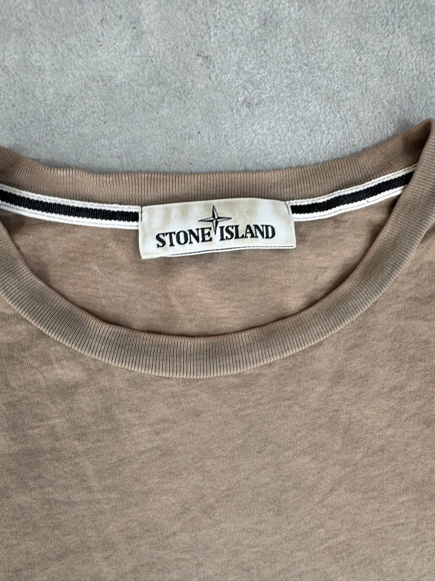 Stone Island Tee Brown (M)